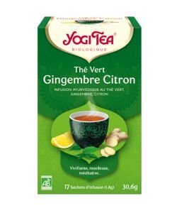 Green Tea Ginger Lemon - Ayurvedic Infusion